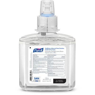 Purell Advanced Hand Sanitizer Gentle and Free Foam Refill(Case of 2)(Automatic)