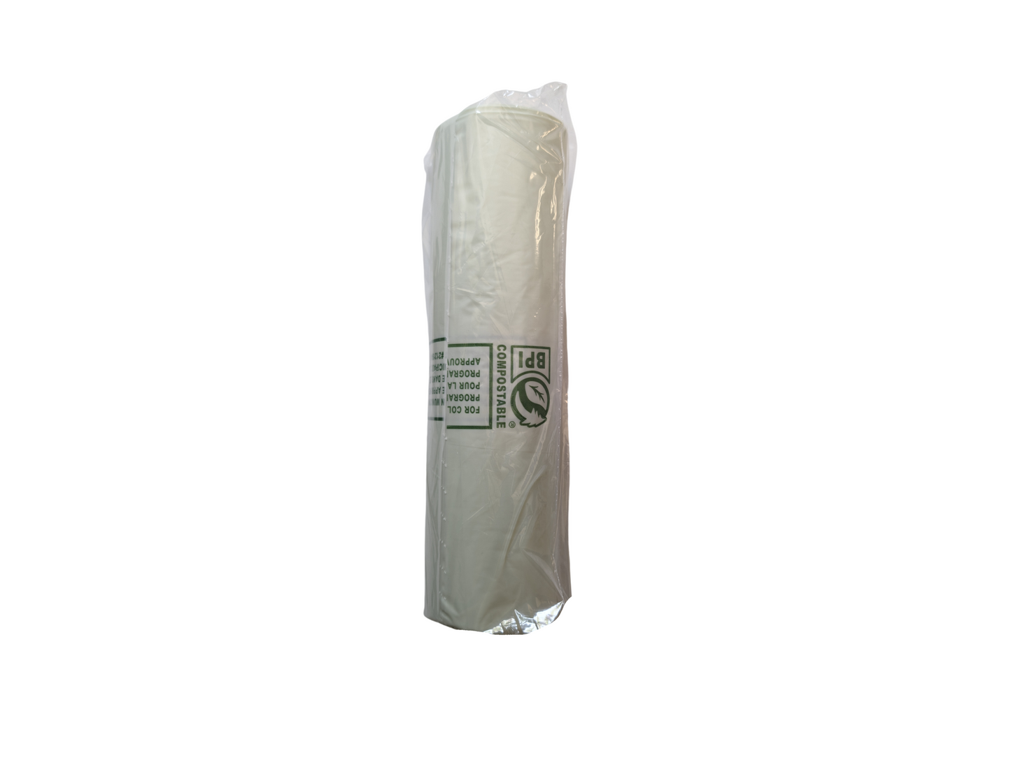 Compostable Strong 35x50 .85m Translucent Garbage Bag(Case of 100)