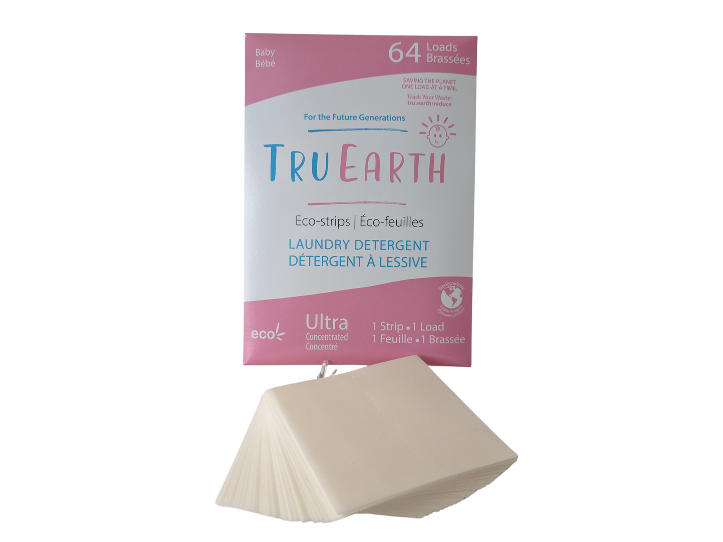 Tru Earth Eco-Strips Laundry Detergent(Baby)