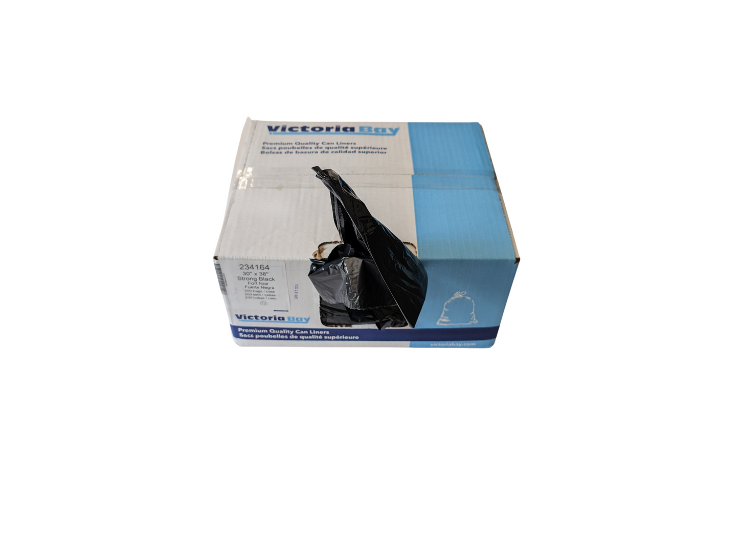 Victoria Bay Clear Garbage Gags 30x38 1mil(Case of 200)