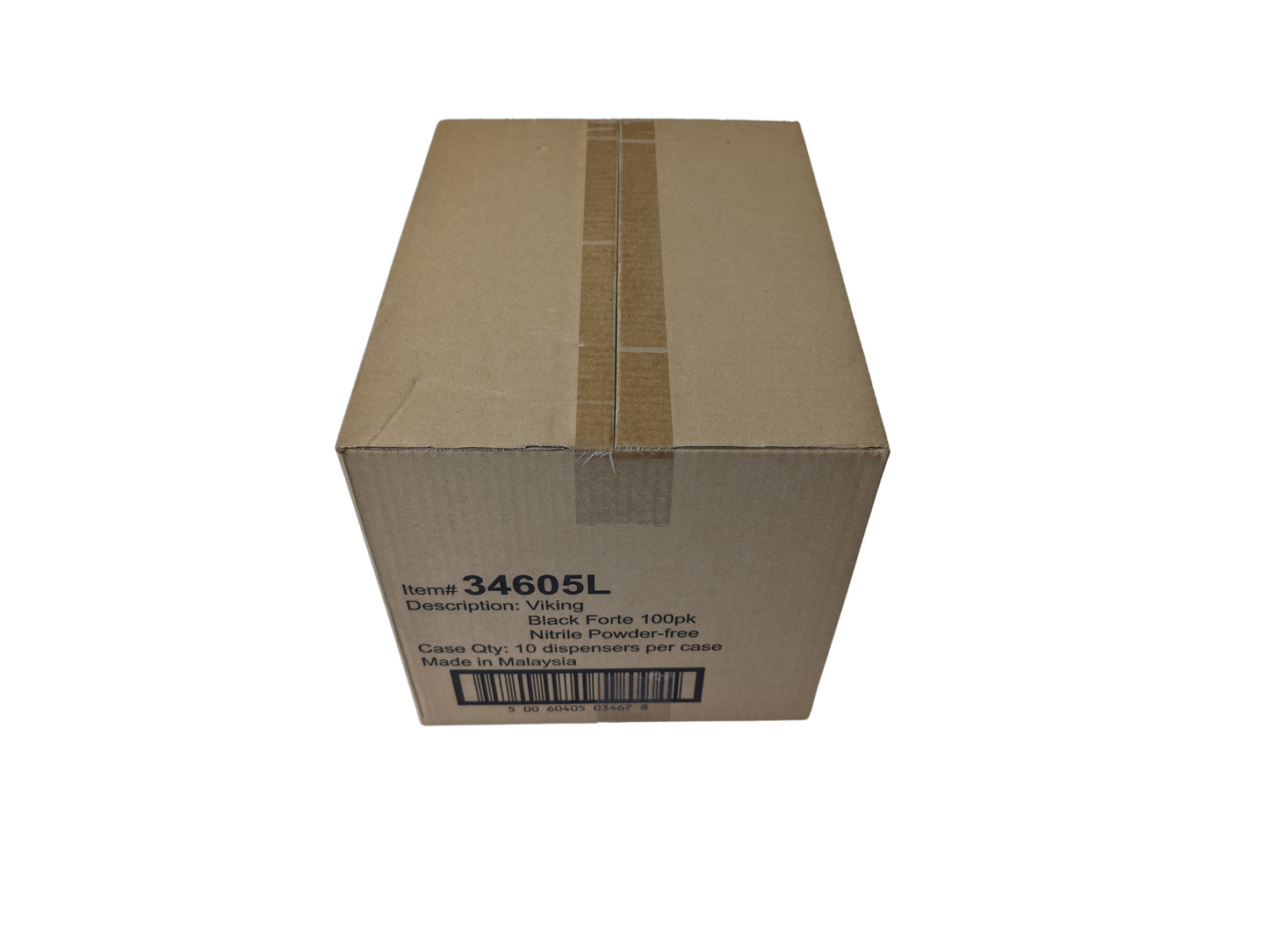 Viking Black Nitrile Disposable Gloves (Case of 1000)
