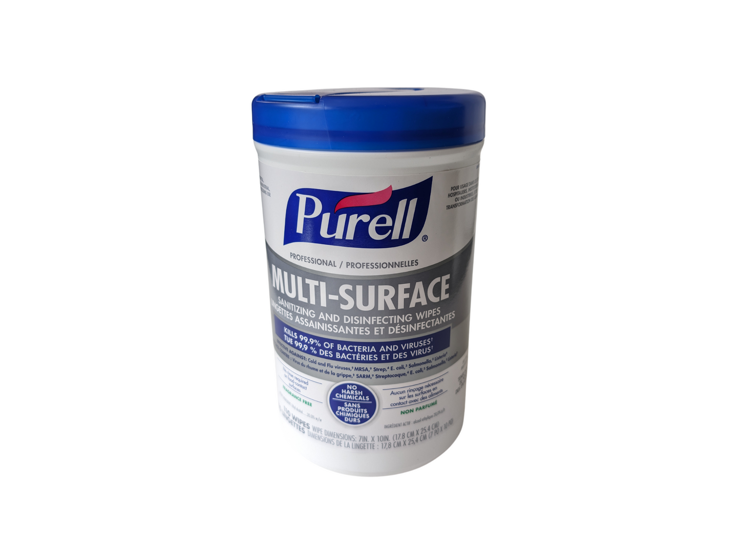 PURELL® Professional Multi-Surface Sanitizing and Disinfecting Wipes(Case of 6)